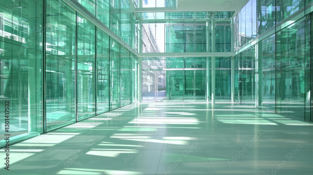 Modern Glass Atrium: Sunlight and Architectural Design Modern Glass Atrium: Sunlight and Architectural Design