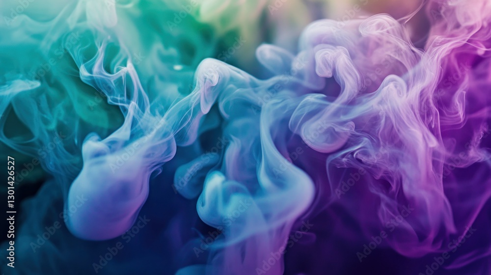 Beautiful vibrant swirling colorful smoke creating amazing shapes in the image Beautiful vibrant swirling colorful smoke creating amazing shapes in the image