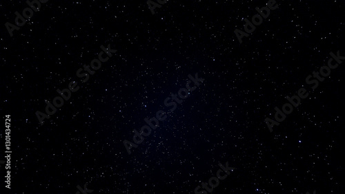 Night sky full of stars, 16:9 widescreen, 300 dpi, with free space for text