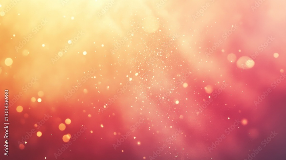 A blurred background of light and colors with small particles A blurred background of light and colors with small particles