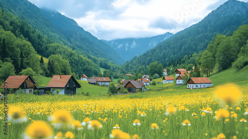 Alpine Village Meadow Bloom photo