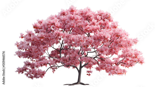 Wallpaper Mural 3D Serviceberry Tree isolated on transparent background, PNG Torontodigital.ca