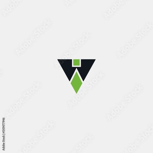 Free Download Letter V icon logo flat vector design - GFXLoad