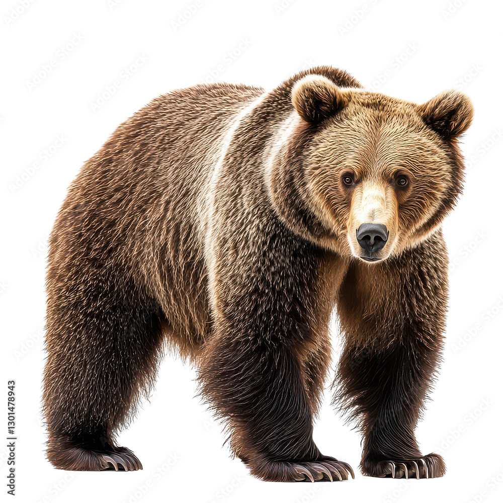 A Bear isolated on transparent background, PNG A Bear isolated on transparent background, PNG