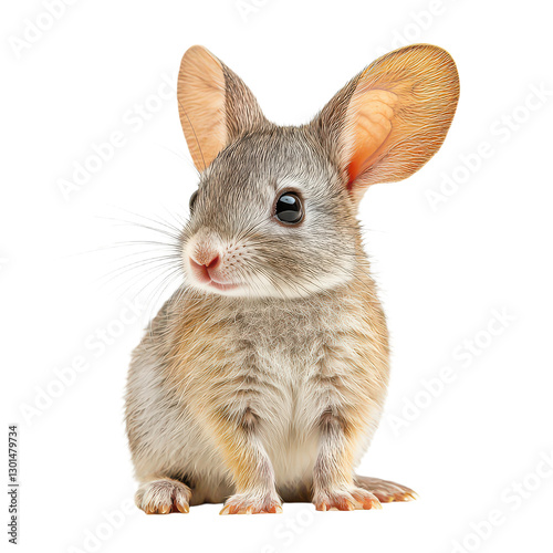 A Bilby isolated on transparent background, PNG