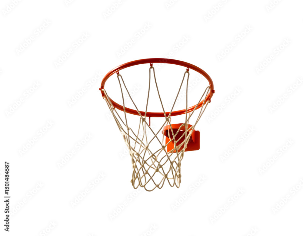 Basketball hoop isolated on transparent background Basketball hoop isolated on transparent background