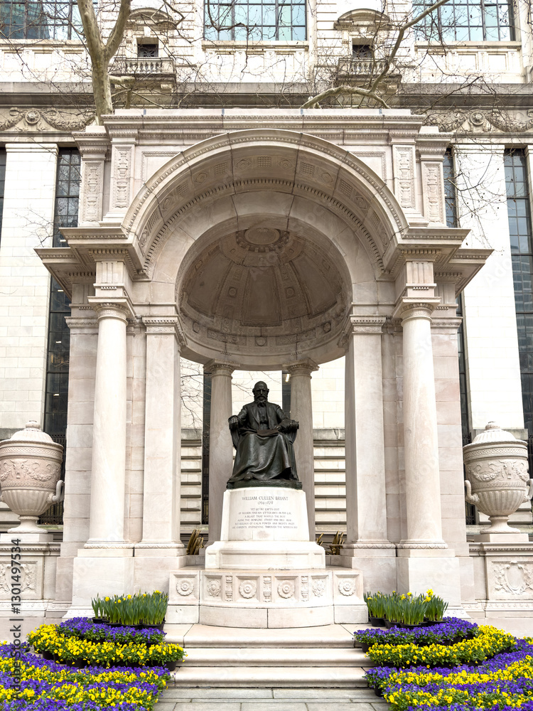 Memorial to William Cullen Bryant - New York City