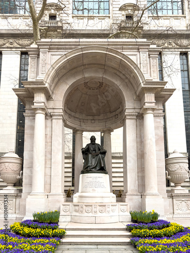 Obraz na płótnie Memorial to William Cullen Bryant - New York City w salonie