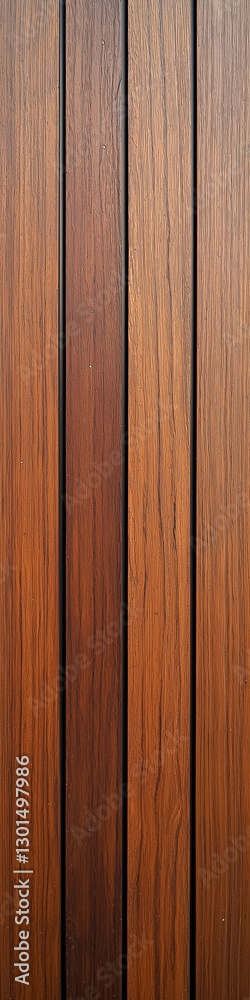 Fototapeta premium Natural wood texture wall featuring vertical planks