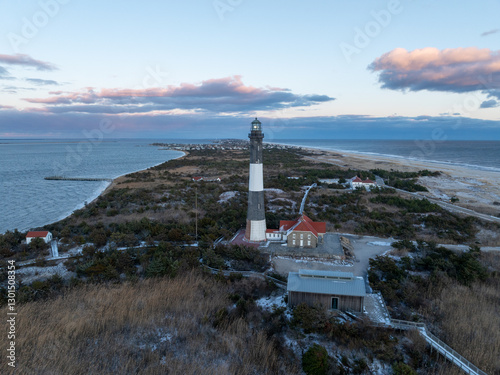 Obraz na płótnie Fire Island Lighthouse - Long Island, New York w salonie