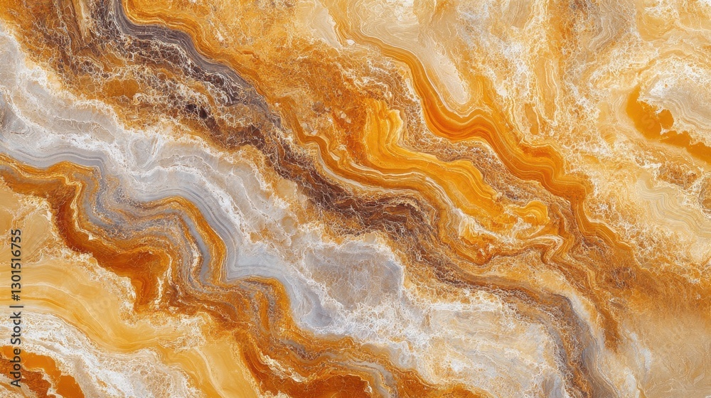 Obraz premium Smooth and elegant marble surface with unique patterns and veins showcasing timeless beauty and style