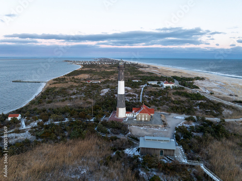 Obraz na płótnie Fire Island Lighthouse - Long Island, New York w salonie