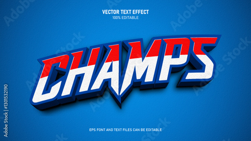 Champs 3d text effects