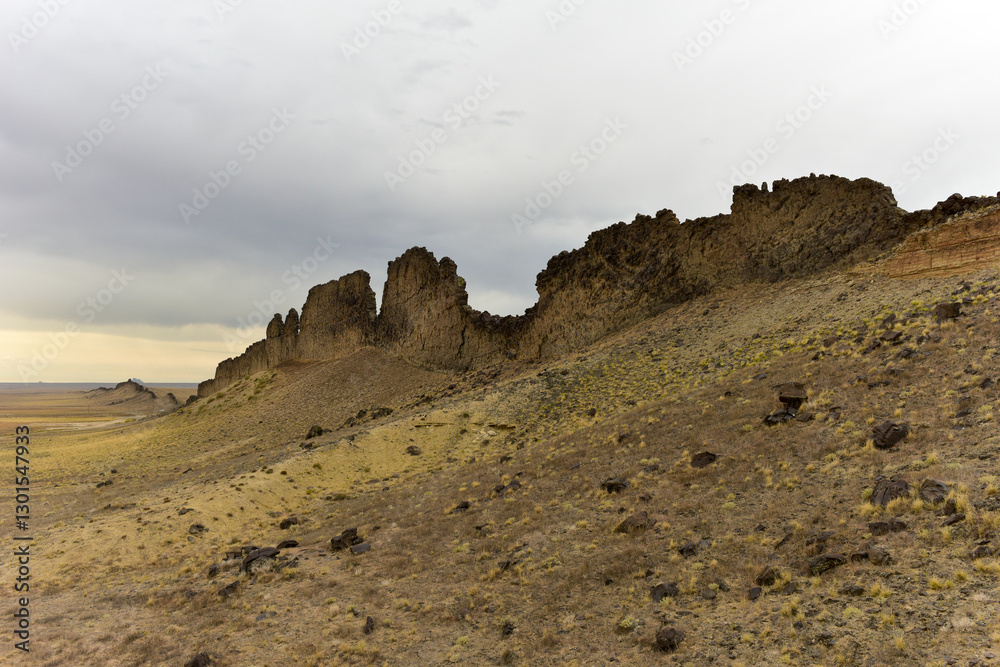 Fototapeta premium Shiprock - New Mexico, USA
