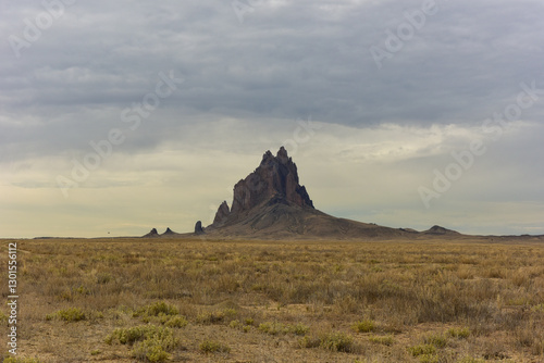 Obraz na płótnie Shiprock - New Mexico, USA w salonie