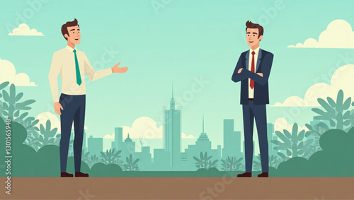 Shouldering Responsibility: Businessman Commits to Combating Climate Change