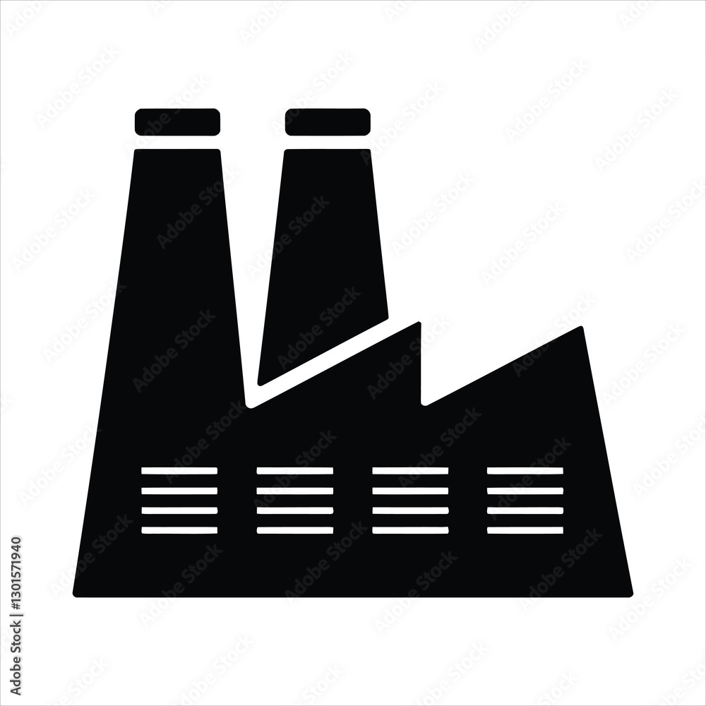 Industrial Factory Manufacturing, industrial factory with two chimneys,industry, energy production, power plants, and infrastructure. Perfect for business, engineering, and industrial-themed projects. Industrial Factory Manufacturing, industrial factory with two chimneys,industry, energy production, power plants, and infrastructure. Perfect for business, engineering, and industrial-themed projects.