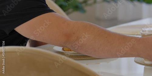 Beautiful breakfast of toast and coffee