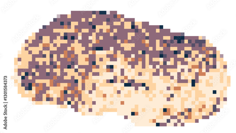 Fototapeta premium Pixel rock