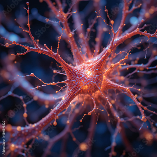 human neurons detailed structure and neural connections in the nervous system