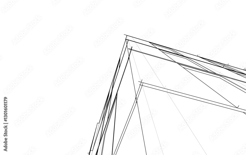 Obraz premium abstract architectural background
