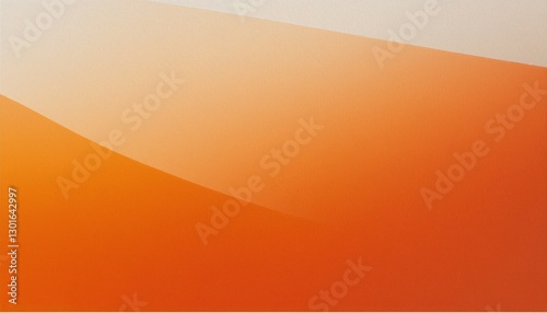 Vertical orange white gradient background grainy texture retro noise texture mobile wallpaper abstract design