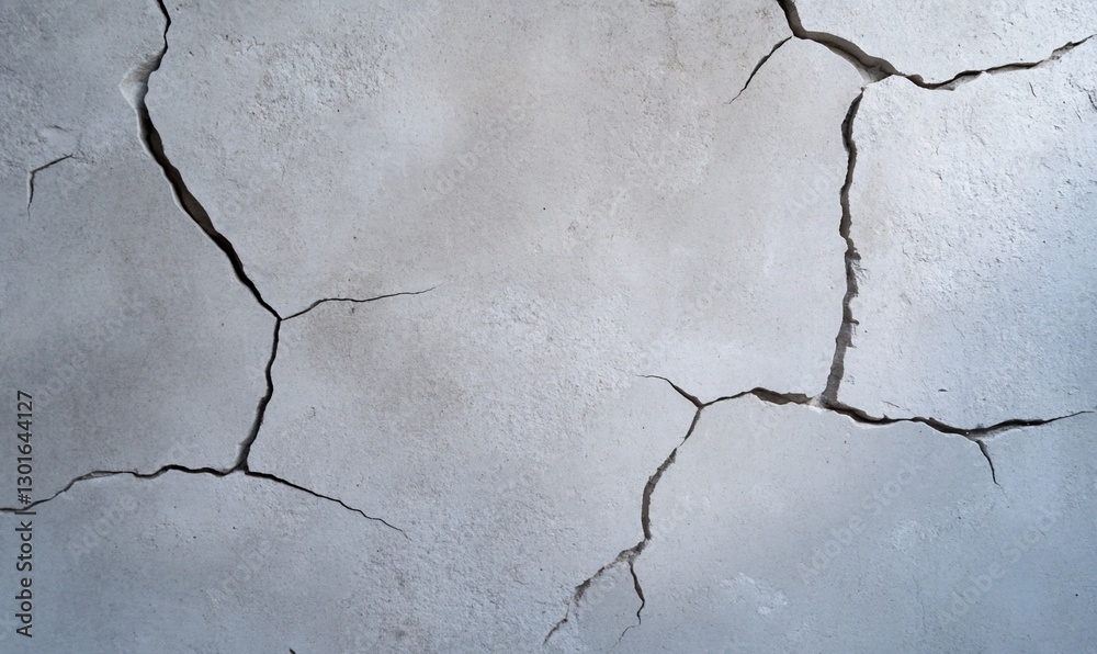 Fototapeta premium Cracked Concrete Wall Texture (1)