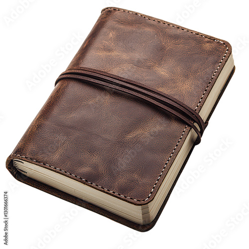 Journal Notebook isolated on transparent background, PNG