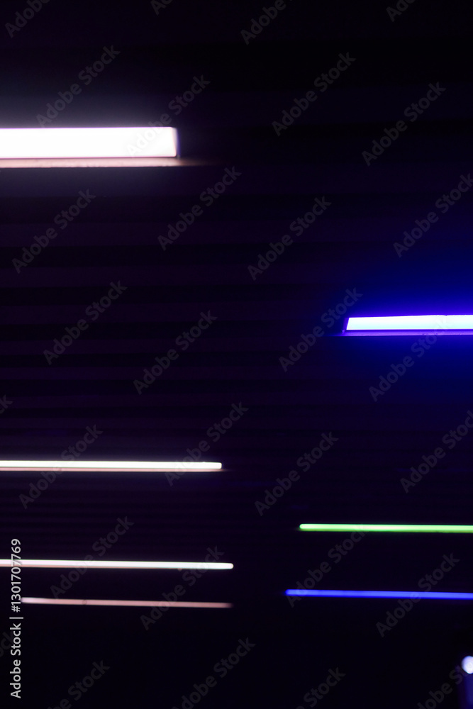 Exploring Abstract Neon Lights and Shapes in Contemporary Modern Architecture Designs Exploring Abstract Neon Lights and Shapes in Contemporary Modern Architecture Designs
