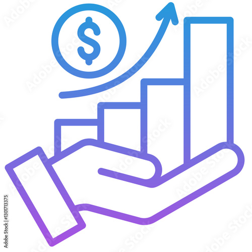 Income Growth Icon