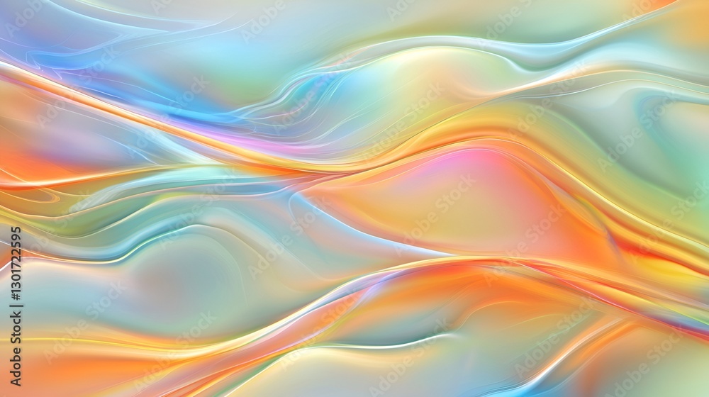 Abstract vibrant flowing colors background design Abstract vibrant flowing colors background design