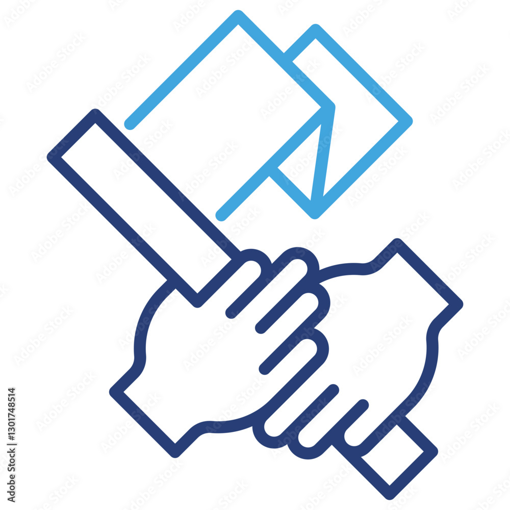 Flag Dual Tone Icon Flag Dual Tone Icon