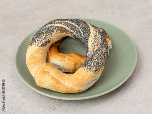 Krakow pretzel (bagels) with seed of poppy
