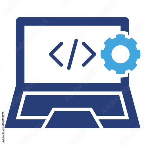 Software Development Two Color Icon