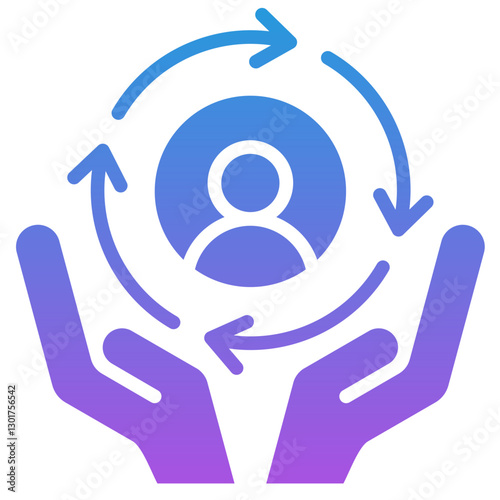 Customer Retention Icon