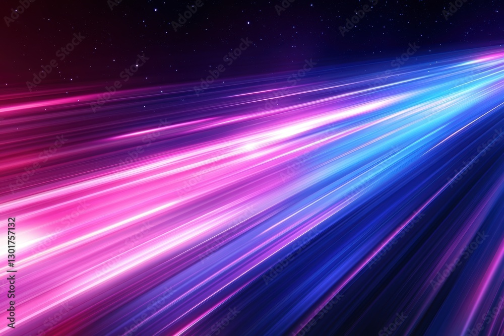 Fototapeta premium A vibrant background featuring a prominent star in the night sky.