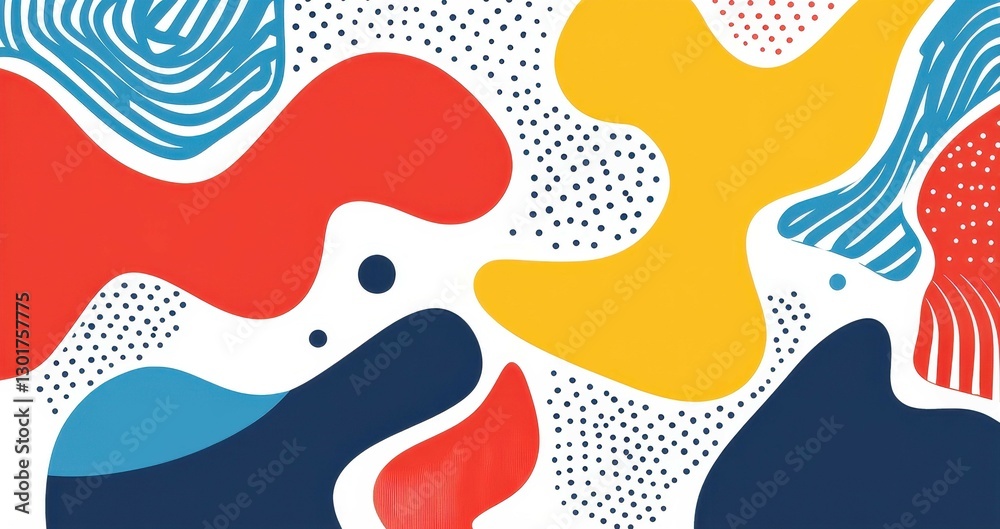 Vibrant abstract wall art vector design featuring red and blue hues, perfect for modern interiors and stylish prints. Vibrant abstract wall art vector design featuring red and blue hues, perfect for modern interiors and stylish prints.