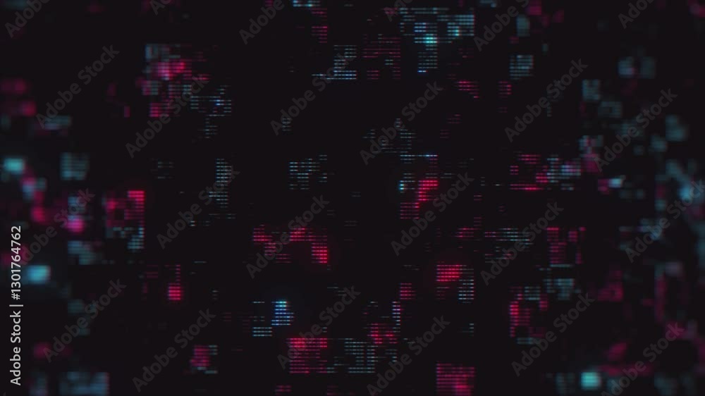 Digital Background, Abstract Digital Glitch Art Pink Blue Pixel Data Stream Network Technology Background - Animated Backgrounds - 4k High Quality Digital Background, Abstract Digital Glitch Art Pink Blue Pixel Data Stream Network Technology Background - Animated Backgrounds - 4k High Quality