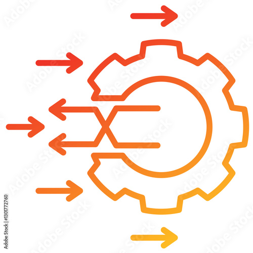 Change Line Gradient Icon