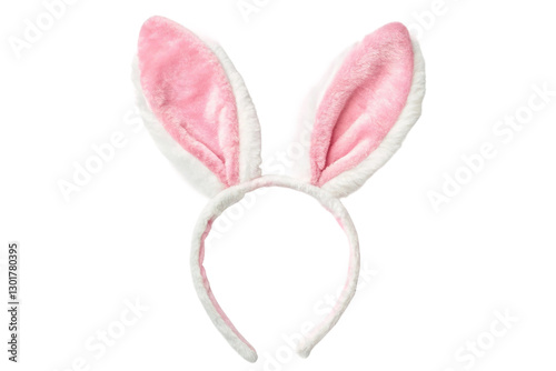 Cute bunny ears headband perfect for Easter celebration and festive dress-up