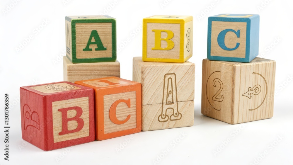 Wooden Alphabet Blocks Wooden Alphabet Blocks