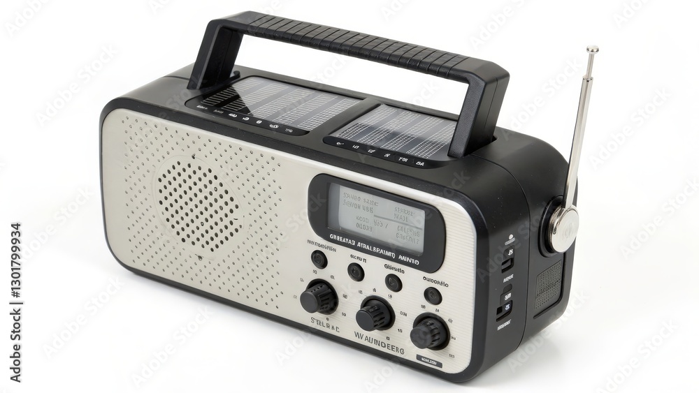 Portable Solar Radio with LCD Display Portable Solar Radio with LCD Display