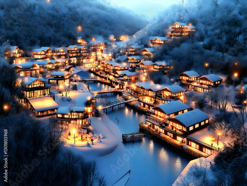 3D Illustration Winter Wond...