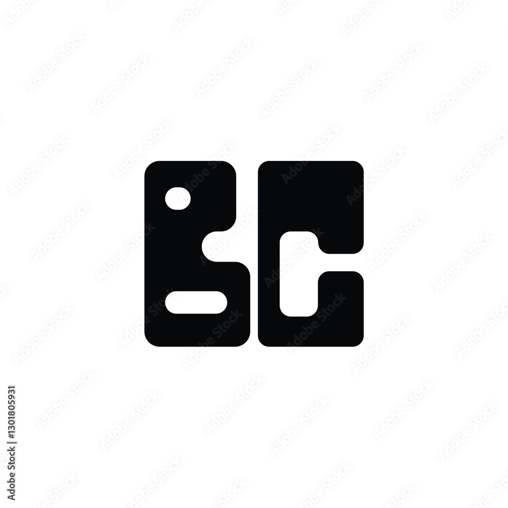 BC monogram logo design letter text name symbol monochrome logotype alphabet character simple logo BC monogram logo design letter text name symbol monochrome logotype alphabet character simple logo