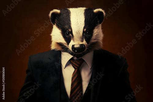Illustration - Badger in Su...