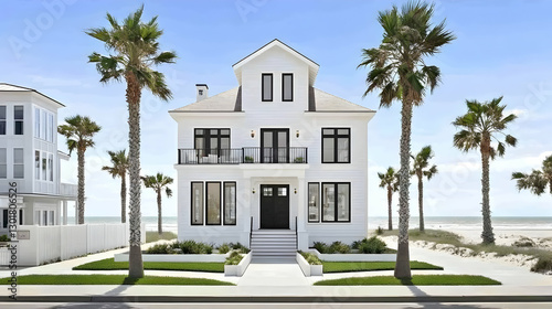 Photo Coastal Home Beachfro...