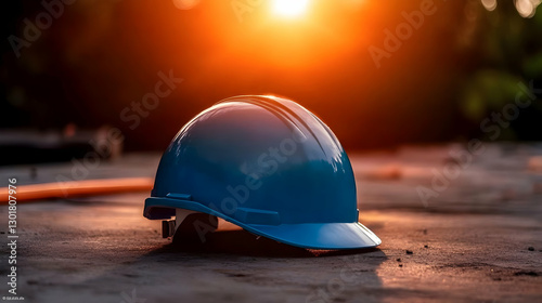 Photo - Blue Hard Hat at Su...