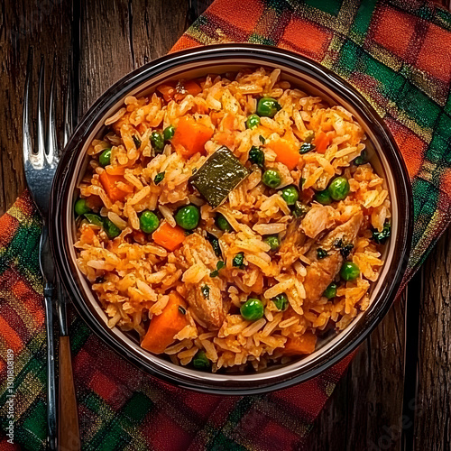 Photo of Savory Rice, Peas,...