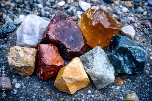 Photo: Colorful Gemstones C...