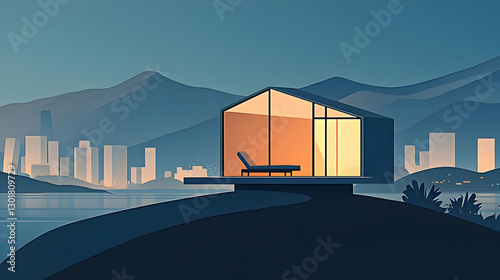 Illustration - Modern House...